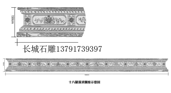     石雕須彌座臺基的發(fā)展與佛教文化密切相關(guān)，石雕須彌座最早是用于佛像下面的一種基座形式。